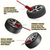 Flexible Car Wheel Cleaning Brush - Bendable, Soft Fleece Material, Ideal for Easy Rim, Tire, Exhaust Pipe, and Engine Bay Reach, Wheel Cleaning Brush