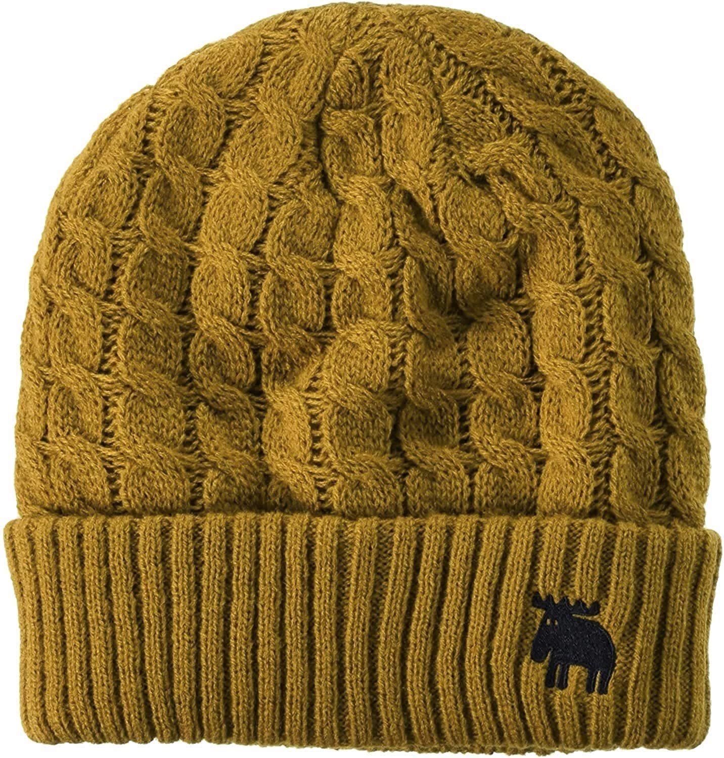 

Шапка вязаная Mozu 478-0019 Желтая, Япония, 57-59см (Свободный размер)