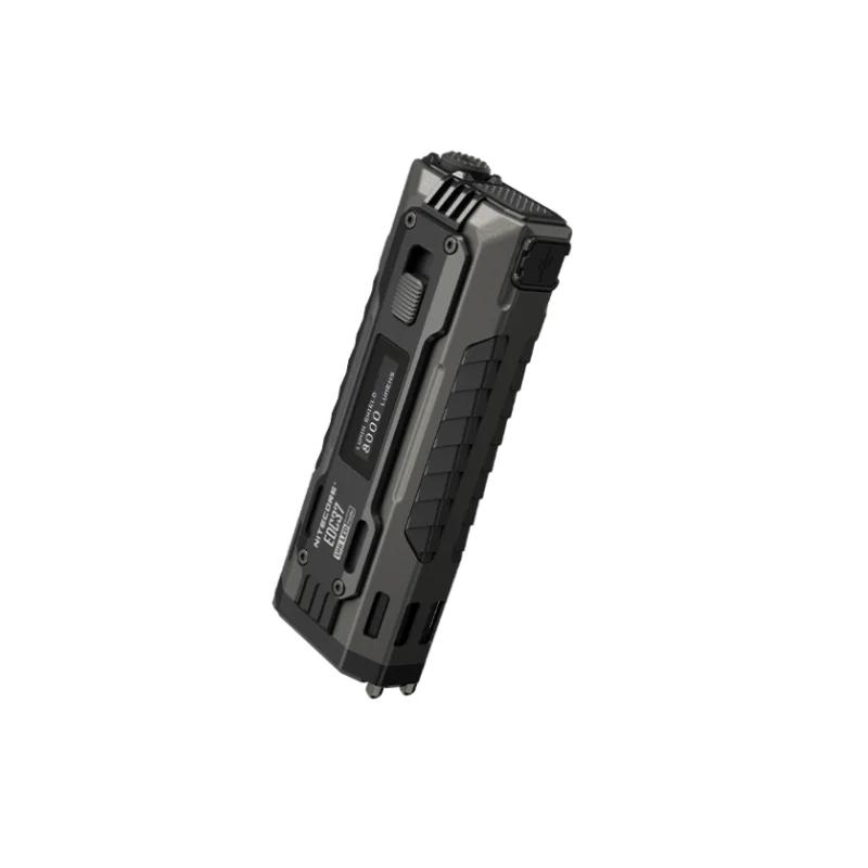 NITECORE EDC37 Ultimate Tactical EDC Flashight 8000 Lumens 18W USB-C Rechargeable Troch Light Built-in 8000mAh Li-ion Battery