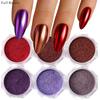 Hexagonal Bottled Magic Mirror Powder Set Mirror Effect Nail Glitter Decorative Fine Powder