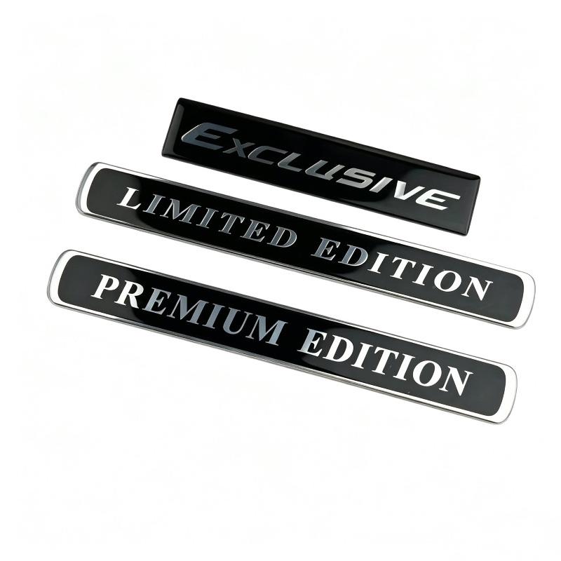 Suitable for Overbearing LIMITED EDITION Commemorative Car Sticker Executive Rear Label