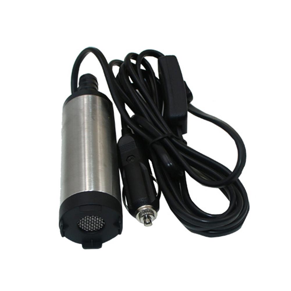 12L/min 12V 24V DC elektrické ponorné čerpadlo nafta palivo voda olej auto kempování rybaření ponorné hliníkové slitinové přečerpávací čerpadlo
