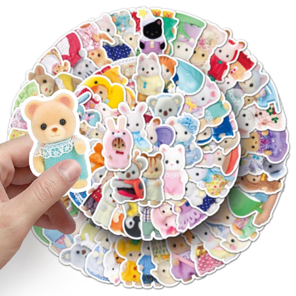 Sanrio Graffiti Stickers: 101 Cute Cartoon Stickers for Decorating Water Bottles, Phone Cases, Diaries, and More