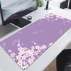 Sakura Muismat Gamer Muismatten Grote Gaming Muismat Paarse Bloem XXL Muismat Grote Toetsenbordmat Bureau Mat Voor Computer