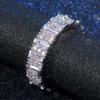 Dai Xi AAA Zircon Irregular Diamond Ring - European & American Style