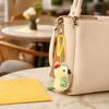 Cute Simulated Bird Plush Keychain, Small Parrot Stuffed Animal Pendant, Soft Sparrow Toy for Bag Backpack Purse, Cartoon Key Ring Charm Gift