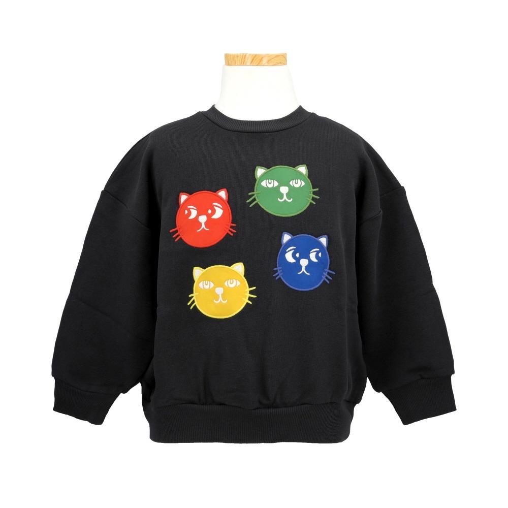 

Детский свитшот Mini Rodini Cool Cats Application 2512011999 2512011999 (128/134)