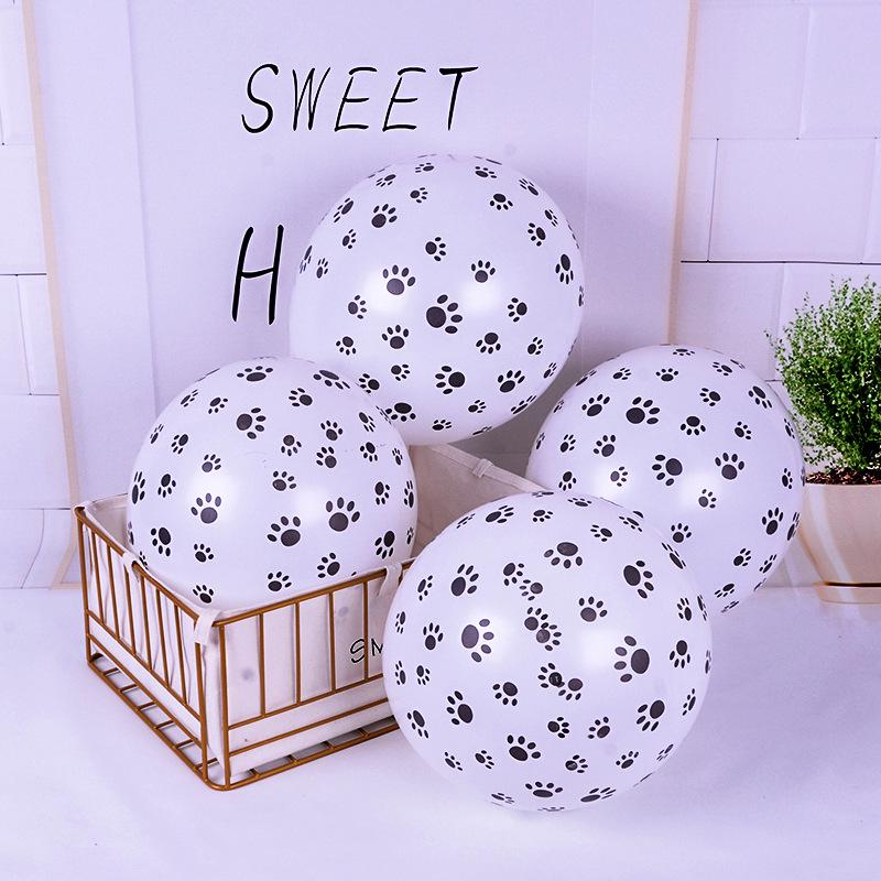 12-Inch Jungle Animal Pattern Latex Balloons for Birthday Party Decorations