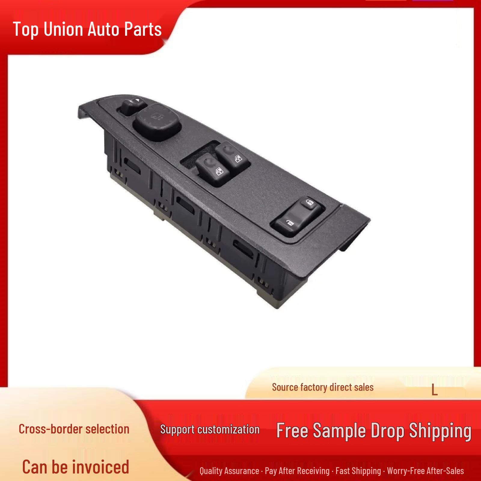 15883322 - Compatible GMC Window Regulator Master Switch with Panel Panel