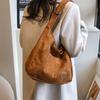Stylish Winter Casual Shoulder Bag Retro Chic Tote Bag For Women With Large Capacity