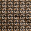 oneOone Cotton Flex Grayish Blue Fabric Birds Rooster  Quilting Supplies Print Sewing Fabric By The Yard 40 Inch
