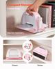 VEVOR Manual Die Cutting and Embossing Machine, 152mm Opening, Portable Die Cut Machine with Cutting Plates, Ergonomic Handle, Easy To Store