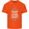 Sailing Captain Narrow Boat Barge Sailor Unisexs Light Cotton TShirt