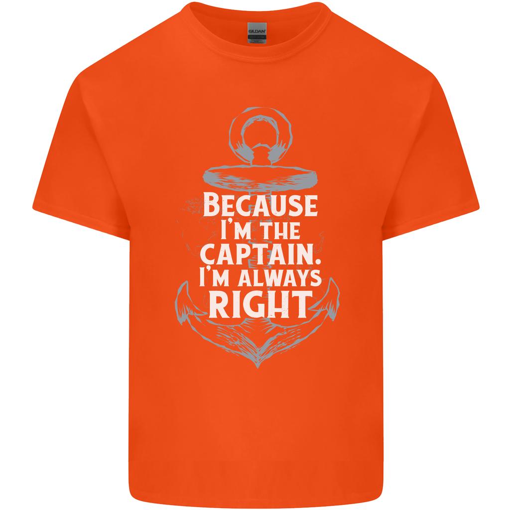 Sailing Captain Narrow Boat Barge Sailor Unisexs Light Cotton TShirt