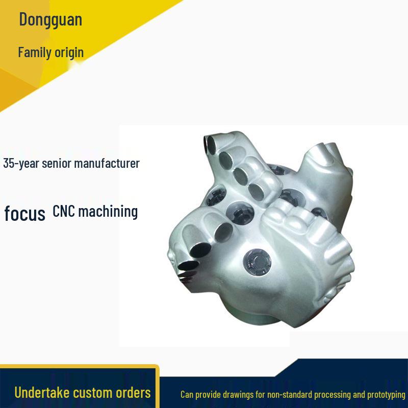 Custom CNC Four-Axis Aluminum-Zinc Alloy Parts with Drawings