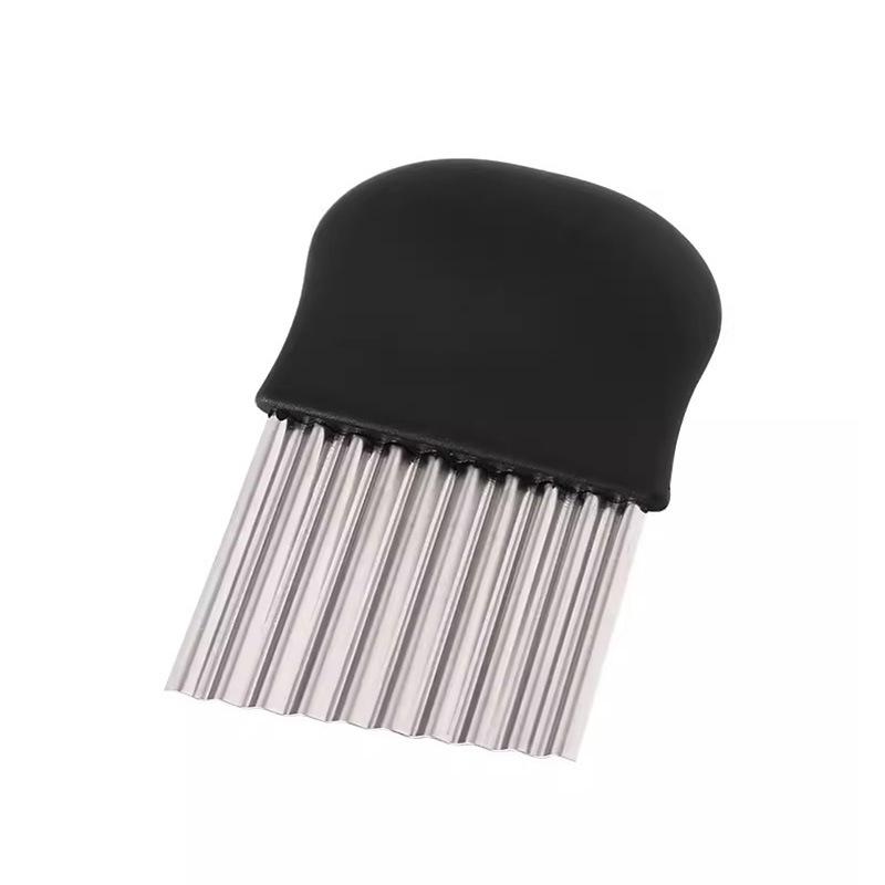 

Многофункциональный нож для картофеля Mace, нож для резки картофеля Wave, необычный слайсер для кухни, овощерезка, слайсер для картофеля фри 2pcs