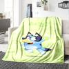 Bluey Blanket Durable Comfort Perfect for Office Chair Chair Bed for All Occasions Warmthful Decor Ideal Gift For Birthday Valentine'S Day