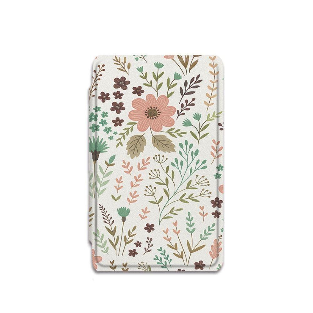 Floral Pattern Magnetic Case Shockproof Folio Shell High Quality Protective Cover for XTEINK X4/X3