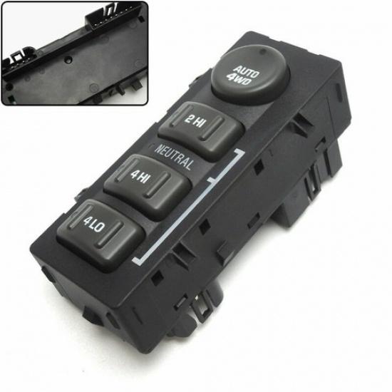 4WD Wheel Drive Switch Button Control 15709327 for 1999-2002 Cadillac Chevy GMC