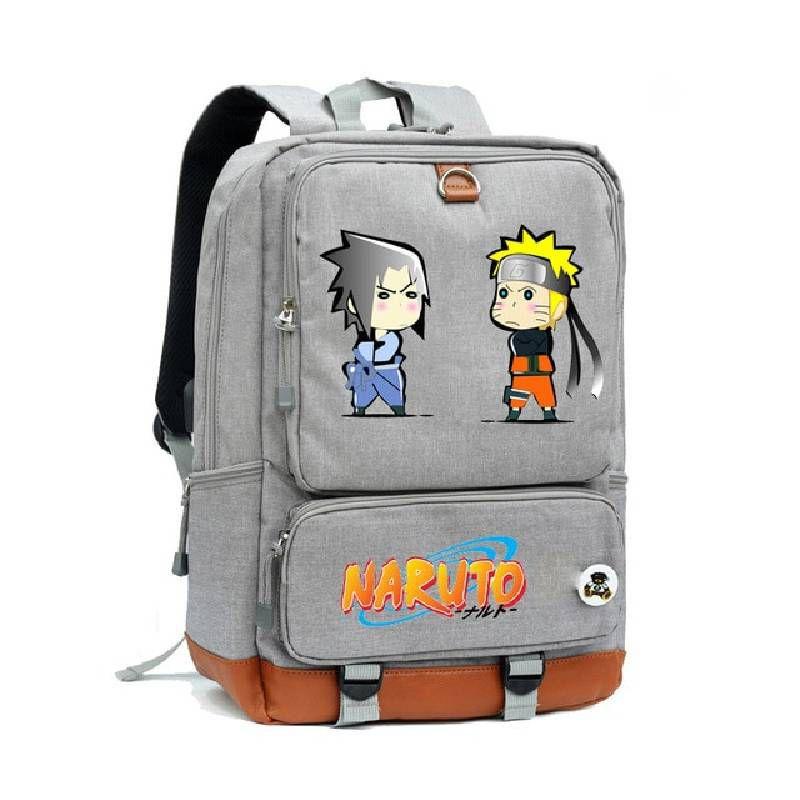 Sac à dos surdimensionné Naruto grande capacité pour le voyage et l'école