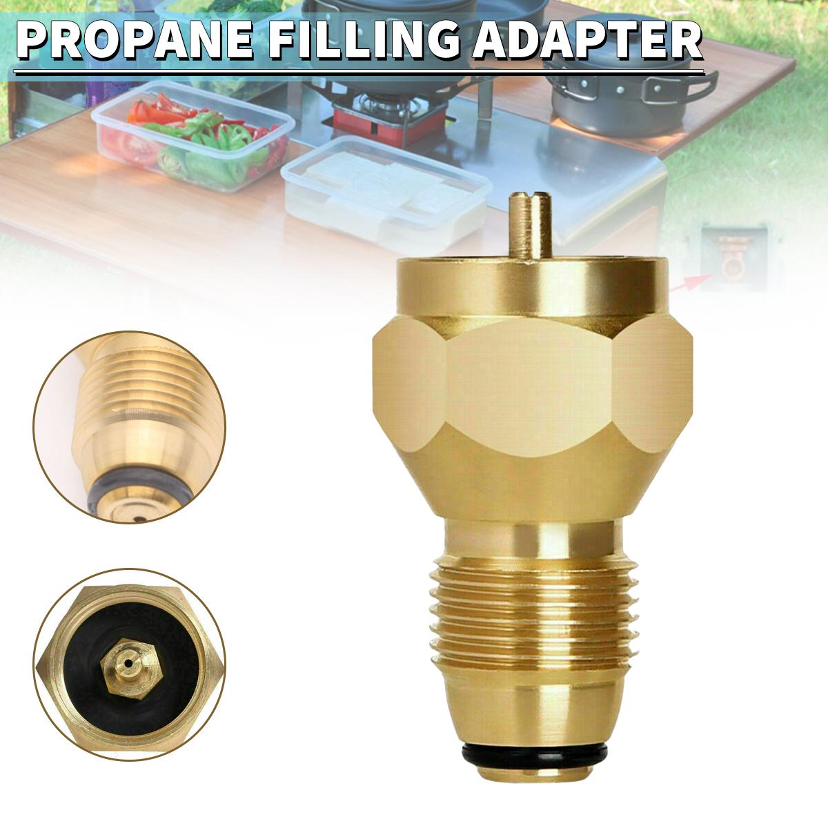 

PDTO Новый адаптер для заправки пропанового газа для барбекю, 1 фунт, муфта для баллона, нагреватель, бутылка, инструмент