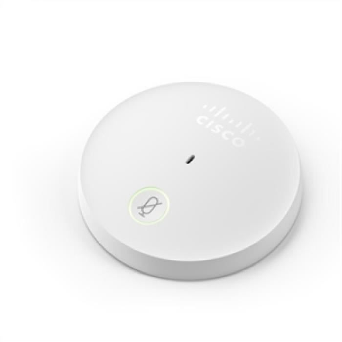 Microphone de table - Cisco - 160554 - Jack plug - Couleur Noir - Système audio