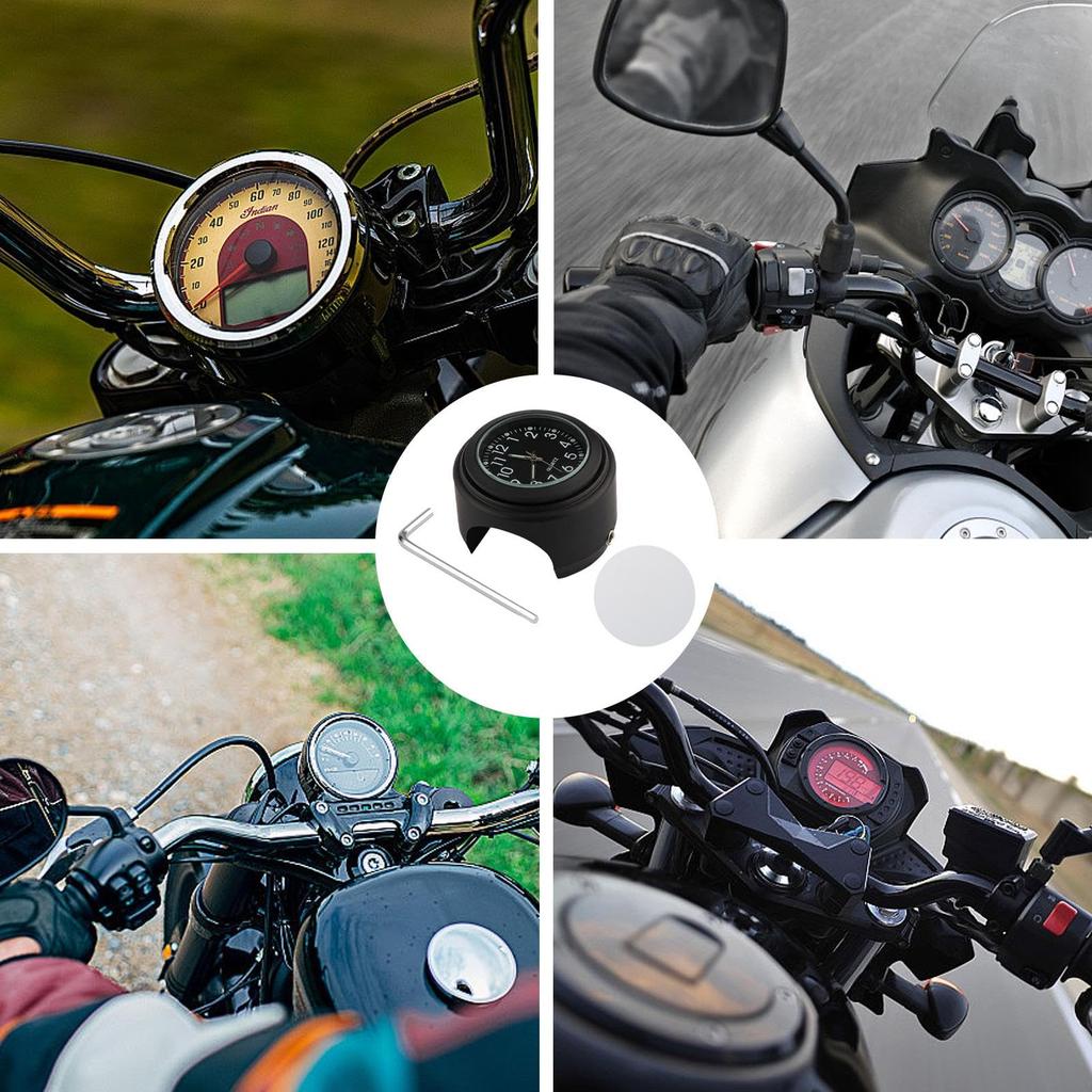 Dial Bike Watch - Accurate Waterproof Watch | Fits 22-25.4 Mm Handlebar Riding