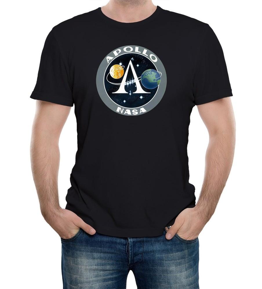

Mens NASA Project Apollo Space Program Logo T-Shirt space science cool S