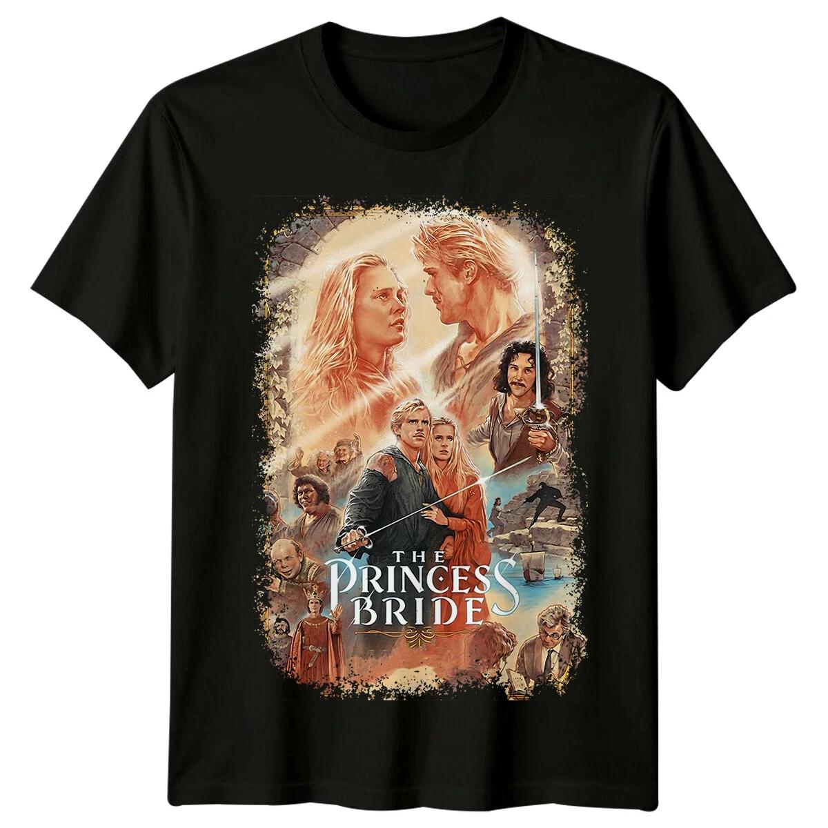 The Princess Bride (1987) Movie Poster Inspired T Shirt Retro 80s Tee Unisex 1 M