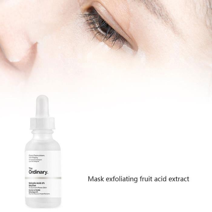 Sérum - The Ordinary - Essence Solution - Acide Salicylique 2% - 30 Ml - Pour Tous Types De Peau