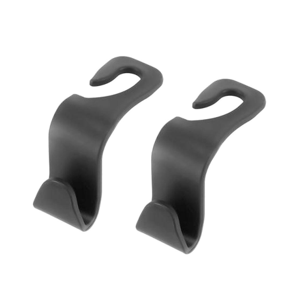 4/2/1 stücke Auto Rücksitz Haken Kopfstütze Aufhänger Duarable Verschluss Clip Lagerung Hängen Halter Auto Innen Organisatoren