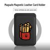 Happy Fries Cartoon Card Slot Door Case for iPhone 17 Pro, 14 Pro Max, and 11/12/13