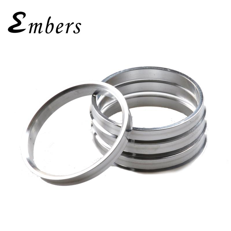 Aluminum Alloy 4PCS Wheel Hub Center Ring Car Wheel Bore 67.1-54.1,67.1-56.1,67.1-57.1,67.1-60.1,67.1-65.1,67.1-66.6
