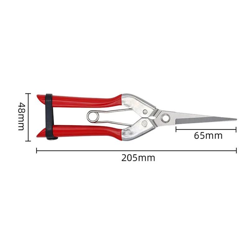 21inch Straight Head High Carbon Steel Sharp Blade Pruning Shears Household Dipped Plastic Handle Garden Scissors Utility Tool
