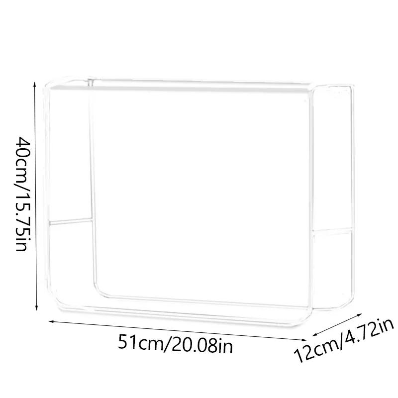 1pc Clear Salon Chair Cover Plastic Barber Beauty Salon Chair Protective Cover for Most Spa Hair Salon Office Chair Back Cover
