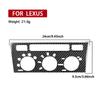 For Lexus IS IS300 1999-2005 Carbon Fiber Central Air Conditioning Control Panel Car Accessories Interior Decorative Stickers