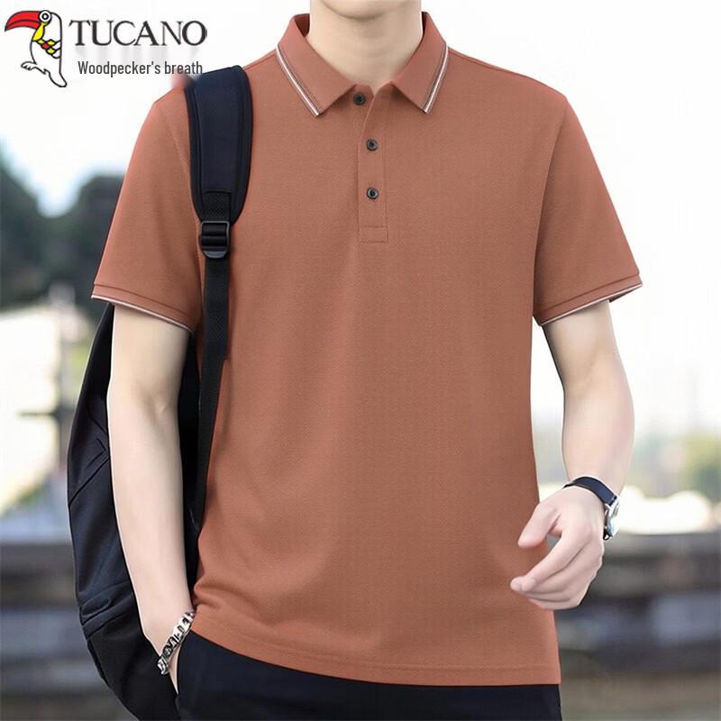 

Tucano Men s Wrinkle-Free Short Sleeve Polo Shirt 4XL