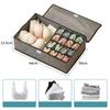 Bedroom Three-in-One Wardrobe Organizer Drawer Style Storage Box for Ties Socks Underwear Lid Dust Proof And Moisture Control