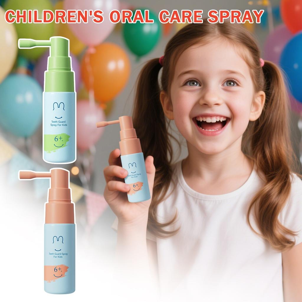 Natural Children's Oral Spray Is A Gentle And Effective Way To Clean And Rinse Children's Mouths, Reducing Tooth Damage,20ml