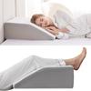 Leg Pillow,Leg Elevating Pillow for Legs,Rest, Sleeping,Leg Wedge Pillow for Side Sleeping, Memory Foam Leg Wedge Pillow