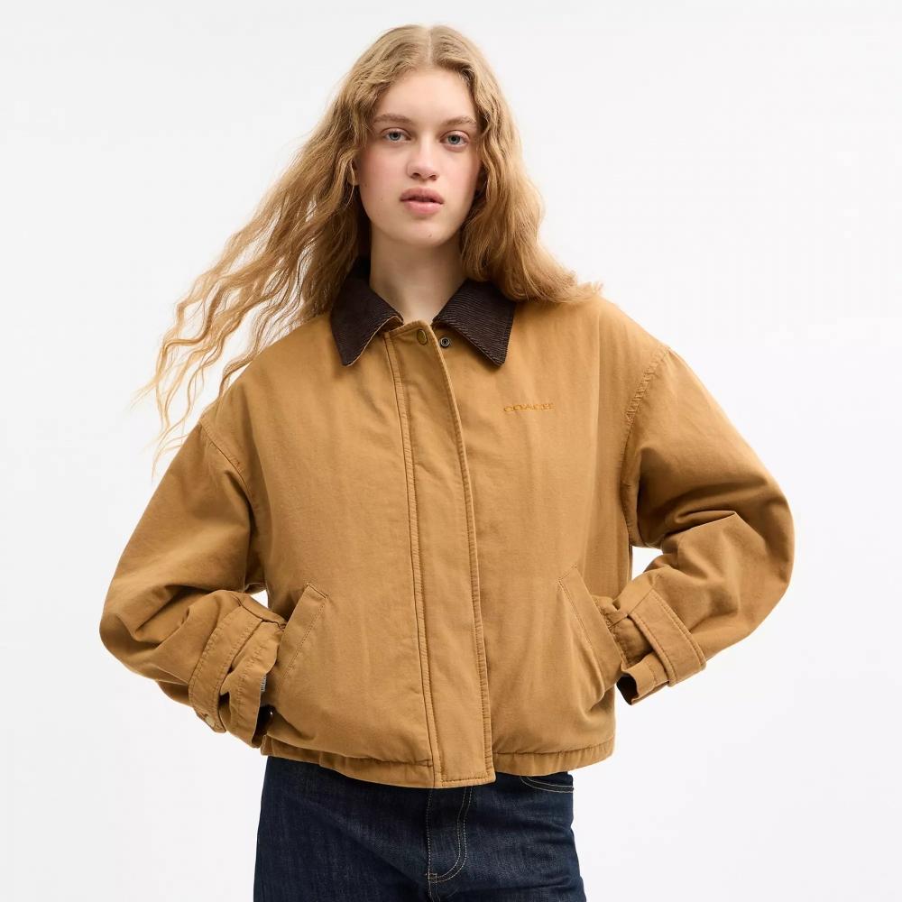 Coach Barn Jacket Woodrose