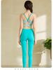 Lulu2025 Cambodia Yoga and Pilates Sports Bra Set with Beautiful Back Design and Chest Pads