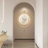 Art Mural Living Room Wall Watch Aesthetic Interior Luxury Digital Luminous Clock Wall Creative Fashion Horloge Home Decoration