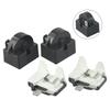 2 Stück Kühlschrank PTC Startrelais 1/2 Pin 15 Ohm 1/6H Kompressor Überlastschutz Startrelais Leichtgewicht Stromversorgungsrelais 5