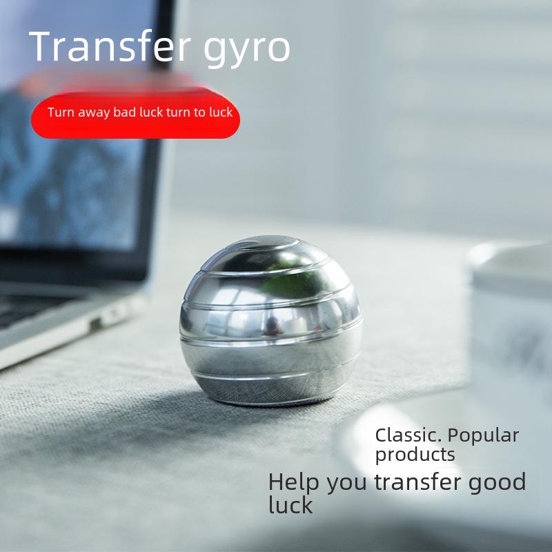 Giroscop de birou rotativ dezasamblat: Jucărie pentru ameliorarea stresului pentru vârful degetelor