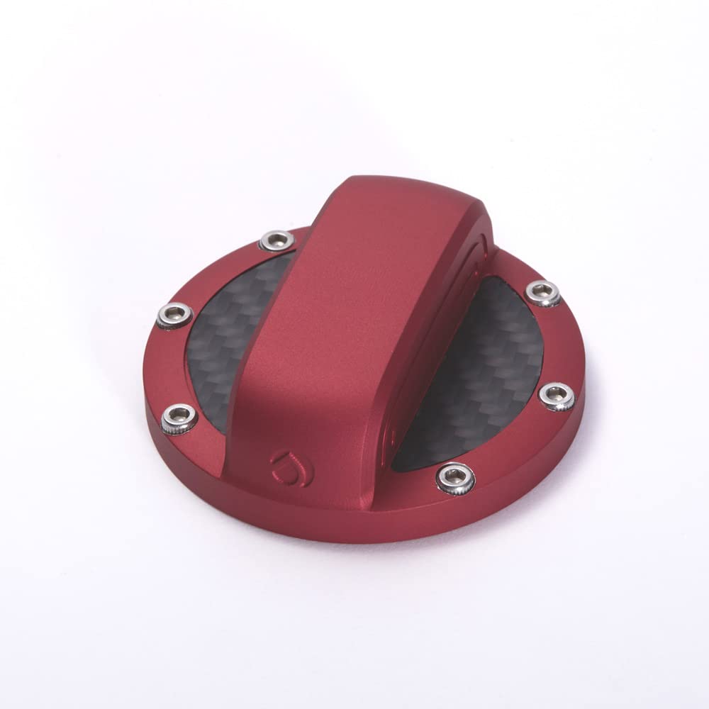 Deff Aluminum Fuel Filler Cap Cover for (Red) Toyota/Lexus