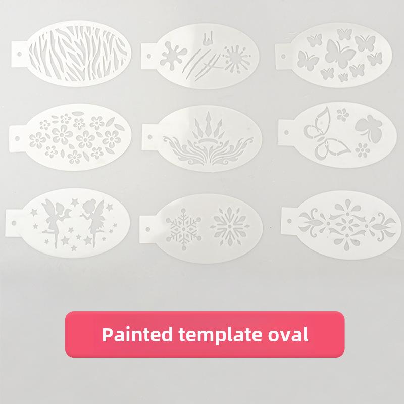 

3D Смываемый набор для рисования на лице для детей - Водорастворимые пигменты для фестивалей и комик-выставок