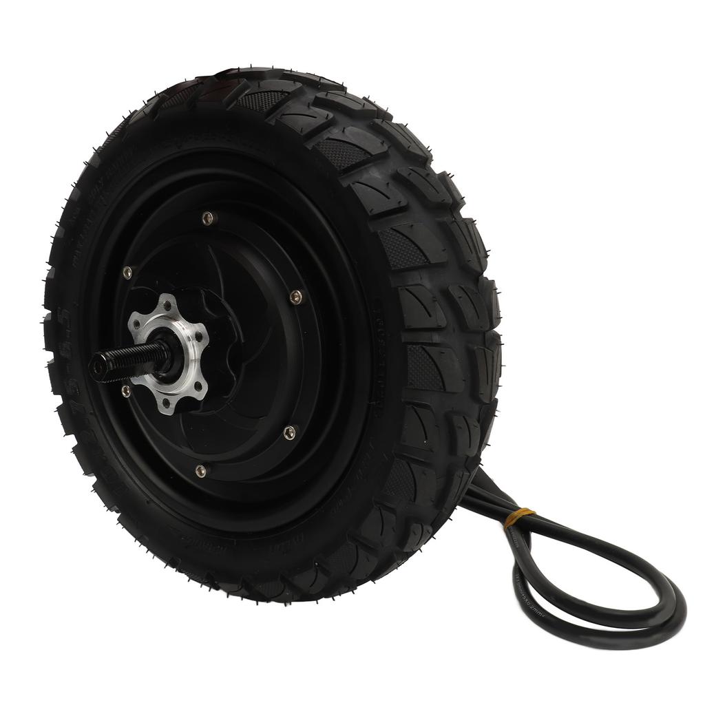 10 Zoll Elektrofahrrad Radnabenmotor 48V 72V 800 bis 2200W Pannensicherer Vakuumreifen Nabenmotor für Elektroroller