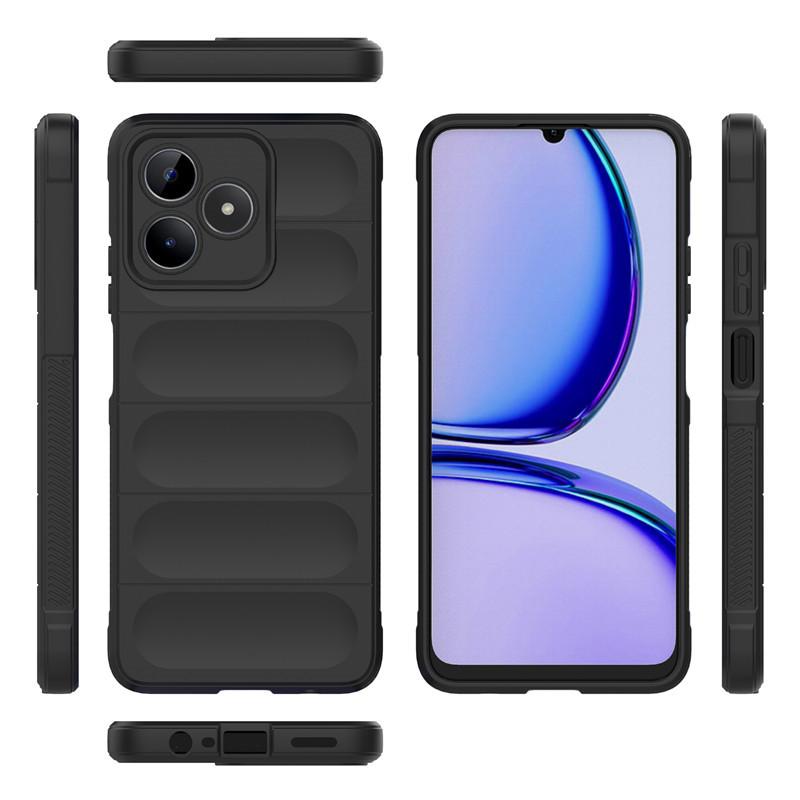 For Funda Realme C51 Cases Realme C51 C53 C55 Cover Skin-Friendy Shockproof Silicone Original TPU Protective Phone Back Cover