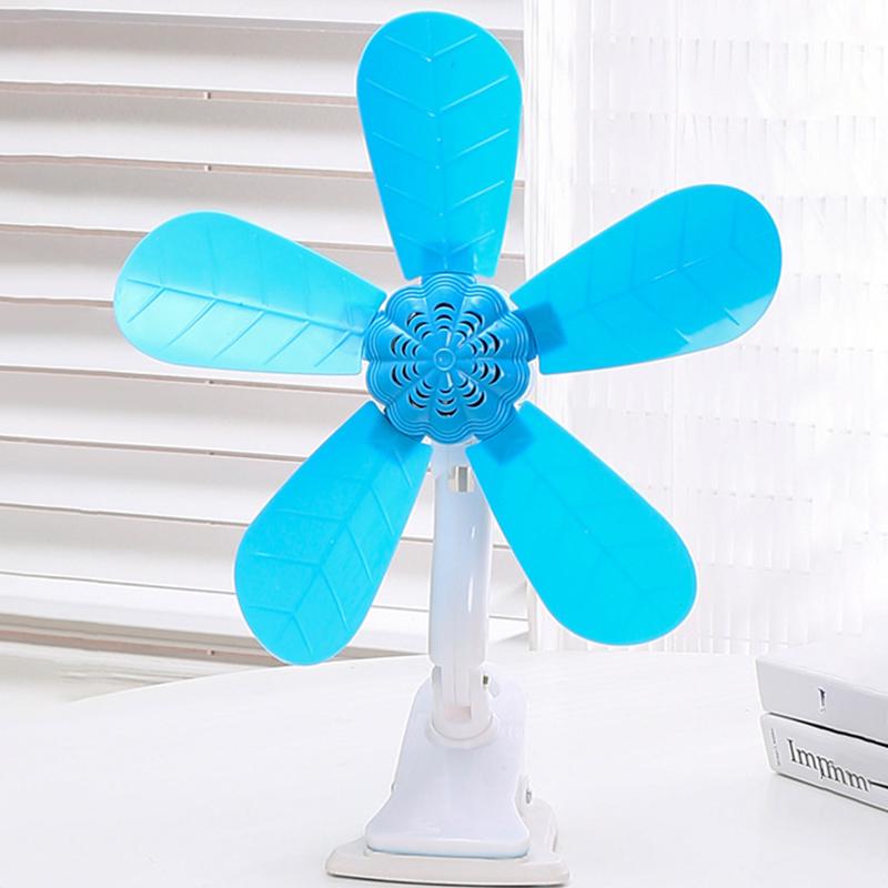 Home Desktop Clip Fan Mini Electric Office Clamp Cooling Fans Student Dorm Bed Natural Wind Ventilation 220V